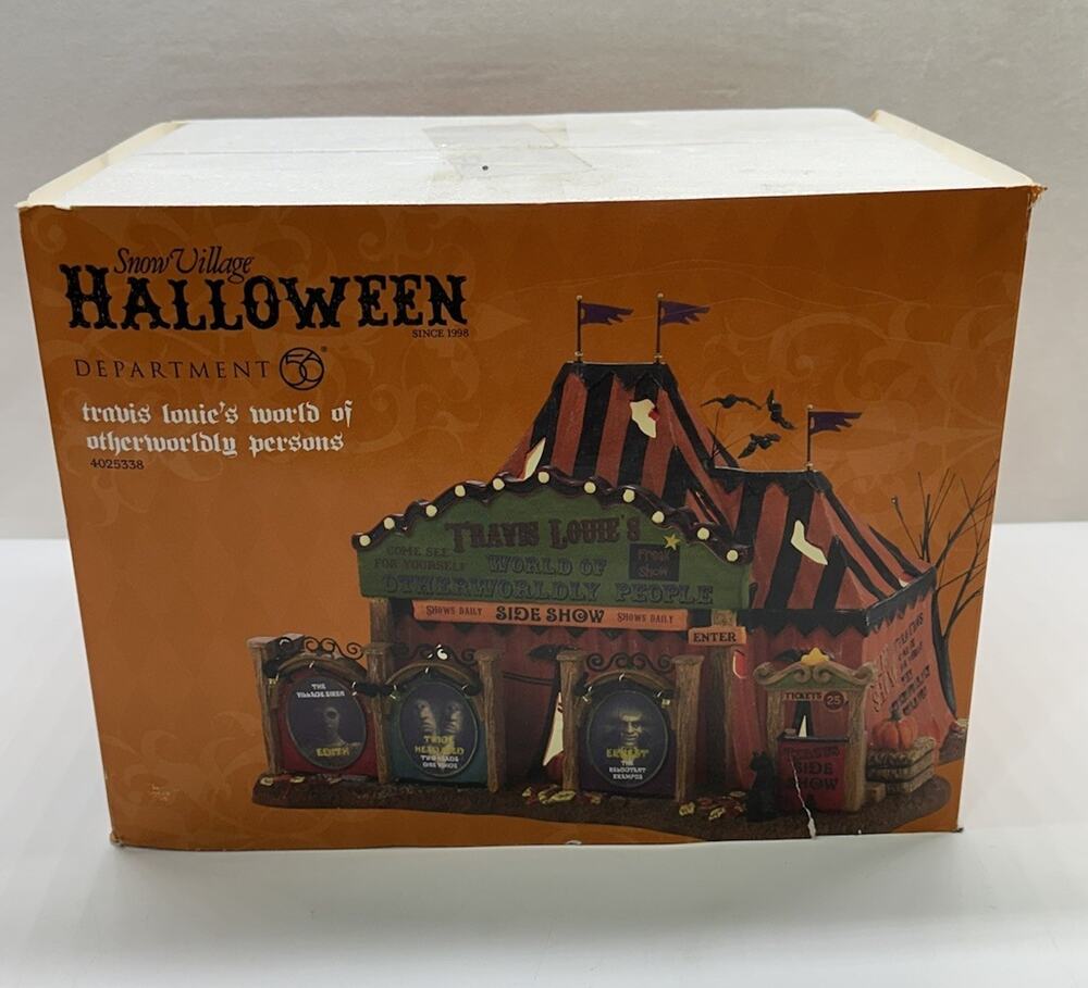 Dept 56 Halloween "Travis Louie's World of Otherworldly Persons" #4025338